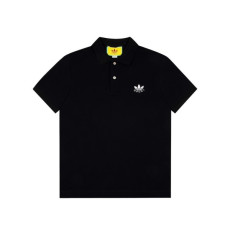 구찌 남/녀 블랙 폴로 반팔티 - Unisex Black Tshirts - guc04983x