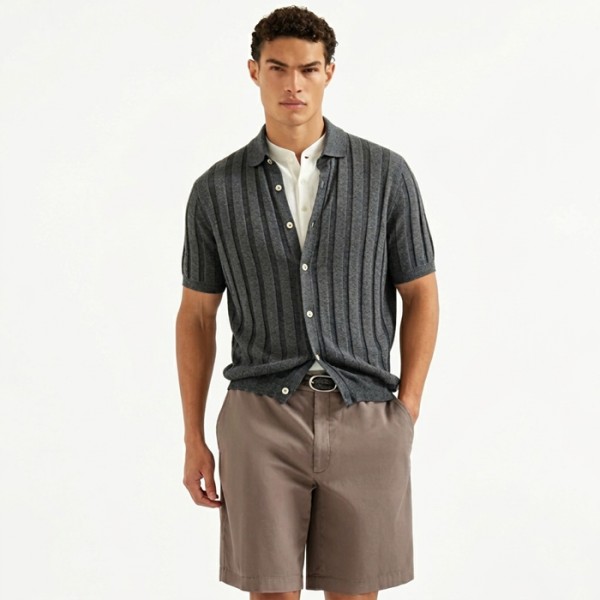 브루넬로쿠치넬리 남성 폴로 티셔츠 - Brunello Cucinelli Mens Polo Tshirt - brc15026x