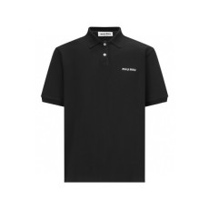 미우미우 남/녀 폴로 반팔 티셔츠 - Miumiu Unisex Polo Tshirt - mic7060x