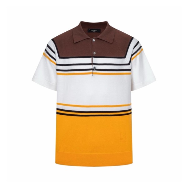 펜디 남성 폴로 반팔 티셔츠 - Fendi Mens Polo Tshirt - fec15146x