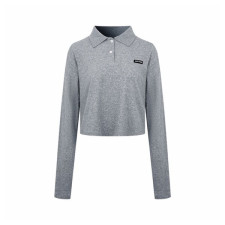 미우미우 여성 폴로 반팔 티셔츠 - Miumiu Womens Polo Tshirt - mic16279x