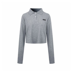 미우미우 여성 폴로 반팔 티셔츠 - Miumiu Womens Polo Tshirt - mic16279x