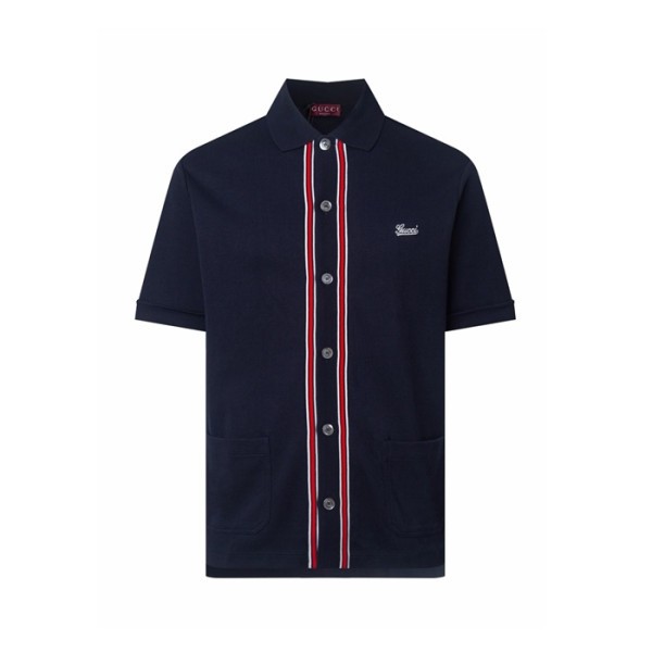 구찌 남성 폴로 반팔티 - Gucci Mens Polo Tshirt - guc15612x