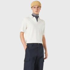 로로피아나 남성 폴로 반팔티 - Loro Piana Mens Polo Tshirt - lpc15650x