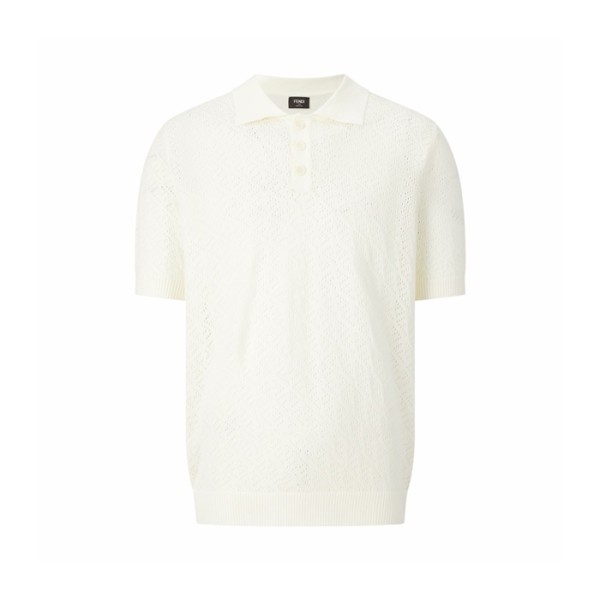 펜디 남성 폴로 반팔 티셔츠 - Fendi Mens Polo Tshirt - fec15916x