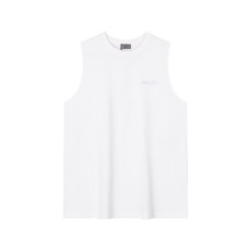디올 남성 화이트 크루넥 나시 - Dior Mens White Sleeveless Tshirts - di493x