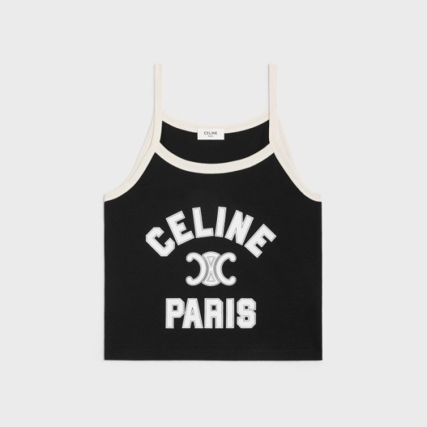 셀린느 여성 블랙 나시 - Celine Womens Sleeveless Tshirt - cec985x