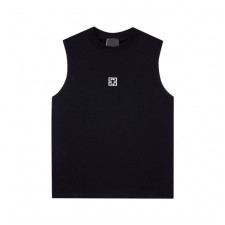 지방시 남성 크루넥 블랙 나시 - Givenchy Mens Black Sleeveless Tshirts - gi281x