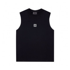 지방시 남성 크루넥 블랙 나시 - Givenchy Mens Black Sleeveless Tshirts - gi281x