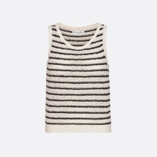 디올 여성 라운드 나시 - Dior Womens Round Sleeveless Top - mic4837x