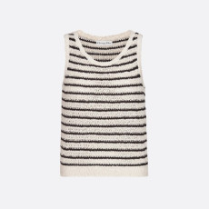 디올 여성 라운드 나시 - Dior Womens Round Sleeveless Top - mic4837x