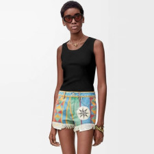 로에베 여성 라운드 나시 - Loewe Womens Round Sleeveless Top - loc6973x