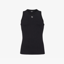 펜디 남성 블랙 나시 - Fendi Mens Black Sleeveless Tshirt - fec1424x