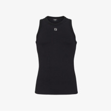 펜디 남성 블랙 나시 - Fendi Mens Black Sleeveless Tshirt - fec1424x