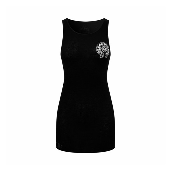 크롬하츠 여성 라운드 나시 - Chrome Hearts Womens Sleeveless Top - chc14783x