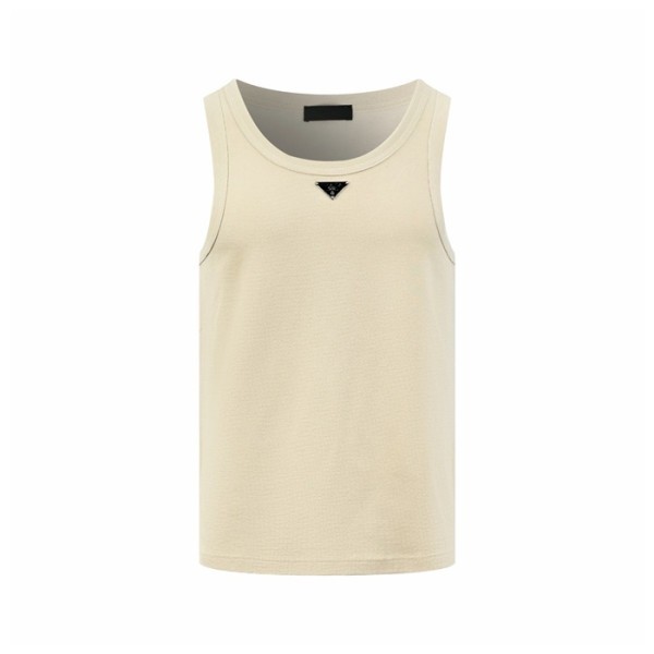 프라다 남성 라운드 나시 - Prada Mens Round Sleeveless Top - prc15246x