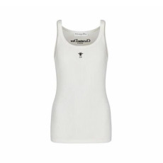 디올 여성 라운드 나시 - Dior Womens Round Sleeveless Top - dic15580x