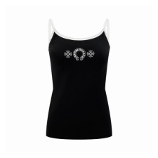 크롬하츠 여성 라운드 나시 - Chrome Hearts Womens Sleeveless Top - chc16017x