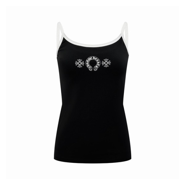 크롬하츠 여성 라운드 나시 - Chrome Hearts Womens Sleeveless Top - chc16017x