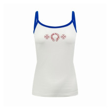 크롬하츠 여성 라운드 나시 - Chrome Hearts Womens Sleeveless Top - chc16018x