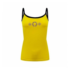 크롬하츠 여성 라운드 나시 - Chrome Hearts Womens Sleeveless Top - chc16019x