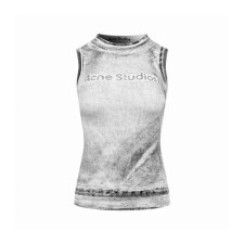 아크네 스튜디오 여성 크루넥 나시 - Acne Studio Womens Round Sleeveless Top - anc16229x