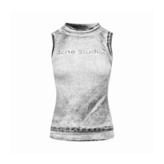 아크네 스튜디오 여성 크루넥 나시 - Acne Studio Womens Round Sleeveless Top - anc16229x