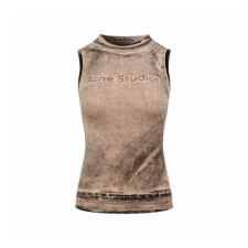 아크네 스튜디오 여성 크루넥 나시 - Acne Studio Womens Round Sleeveless Top - anc16230x