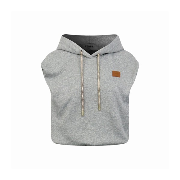 펜디 여성 후드 나시 - Fendi Womens Hooded Sleeveless Top - fec16286x