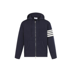 톰브라운 남성 후드 스웨터- Thom Browne Mens Hood Sweater - thc8813x