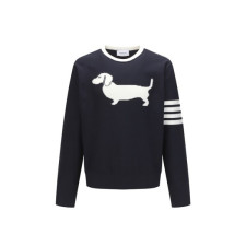 톰브라운 남/녀 라운드 니트 - Thom Browne Unisex Knitwear - thc8889x