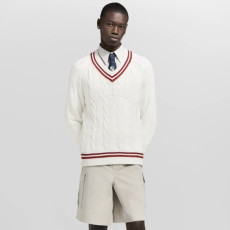 루이비통 남성 브이넥 스웨터 - Louis vuitton Mens V-neck Sweater - lvc9753x
