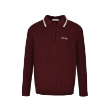 미우미우 남성 폴로 니트웨어 - Miumiu Unisex Polo Knitwear - mic3245x