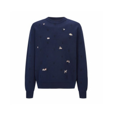 루이비통 남성 라운드 스웨터 - Louis vuitton Mens Round Sweater - lvc12362x