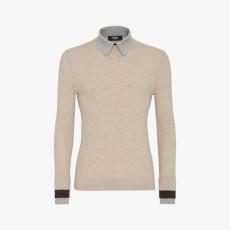 펜디 여성 폴로 스웨터 - Fendi Womens Polo Sweater - fec4694x
