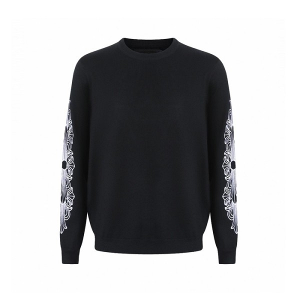 크롬하츠 남성 라운드 니트웨어 - Chrom hearts Mens Round Knitwear - chc13006x