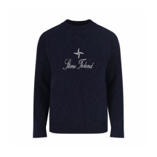 스톤아일랜드 남성 크루넥 니트 - Stone Island Mens Round Knitwear - stc13038x