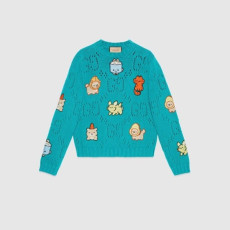 구찌 남성 라운드 스웨터 - Gucci Mens Round Sweater - guc13236x