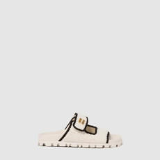 미우미우 여성 크로셰 니트 슬라이드 - Miumiu Womens Crochet Knit Slide - mis6984x