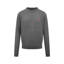 아미 남/녀 라운드 니트 - Ami Unisex Round Knitwear - amc8121x