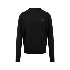아미 남/녀 라운드 니트 - Ami Unisex Round Knitwear - amc8122x