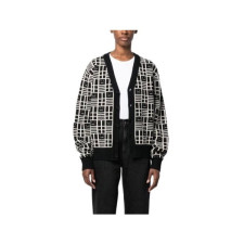 아크네 남/녀 브이넥 블랙 가디건 - Acne Unisex Black Cardigan - ace219x