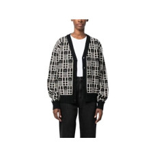 아크네 남/녀 브이넥 블랙 가디건 - Acne Unisex Black Cardigan - ace219x