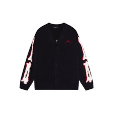 Amiri Mens V-neck Cardigan - 아미리 남성 브이넥 가디건 - amc2665x