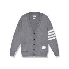 톰브라운 남성 브이넥 가디건 - Thom Browne Mens V-neck Cardigan - thc3072x