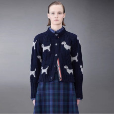 톰브라운 여성 브이넥 가디건 - Thom Browne Womens Cardigan - thc1334x