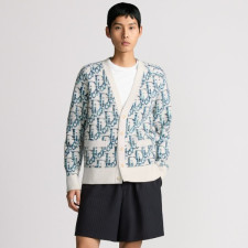 디올 남성 오블리크 가디건 - Dior Mens Oblique Cardigan - dic5344x