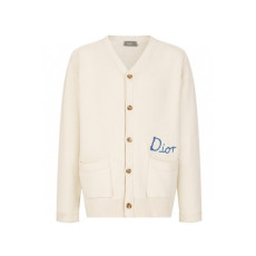 디올 남성 브이넥 가디건 - Dior Mens V-neck Cardigan - dic6945x