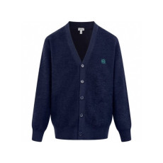 로에베 남성 브이넥 가디건 - Loewe Mens V-neck Cardigan - loc7819x