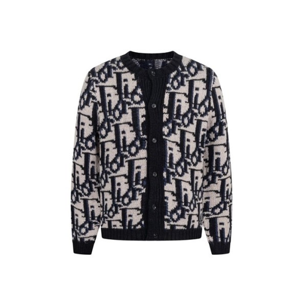 디올 남성 라운드 가디건 - Dior Mens Round Cardigan - dic8048x